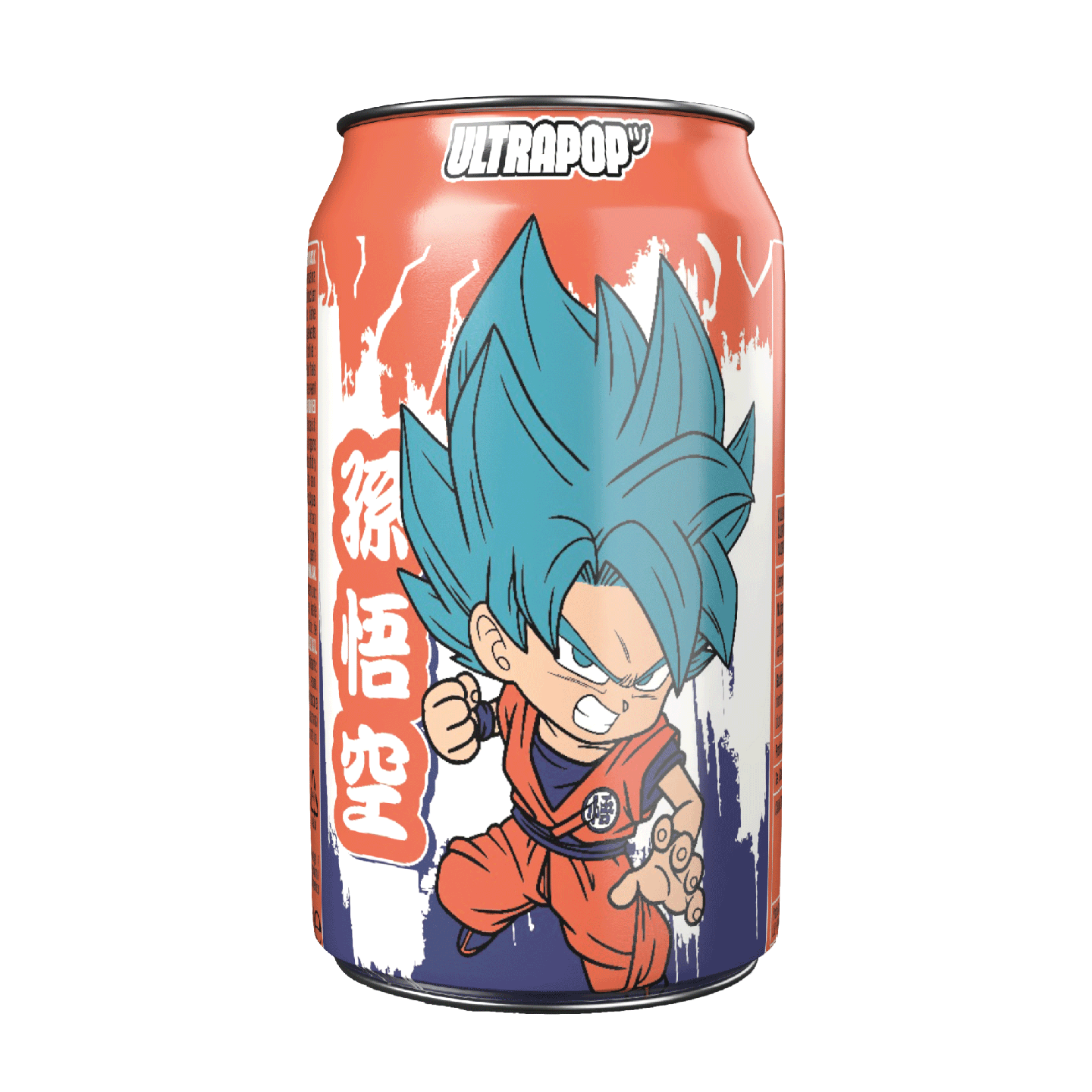 ULTRAPOP - Goku - Dragon Ball Super - Soda Fraise Banane 33cL