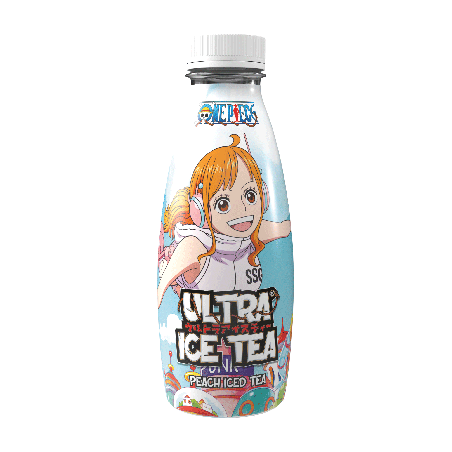 ULTRA ICE TEA - Nami - One Piece EggHead - Ice Tea Citron 50cL