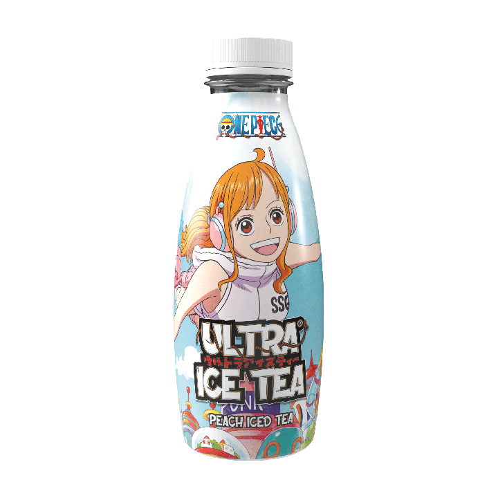 ULTRA ICE TEA - Nami - One Piece EggHead - Ice Tea Citron 50cL