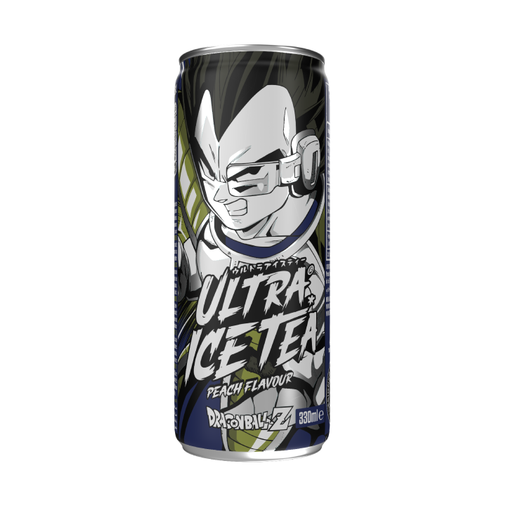 ULTRA ICE TEA - Vegeta - Dragon Ball Z - Ice Tea Pêche 33cL