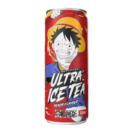 ULTRA ICE TEA - Luffy - One Piece - Ice Tea Pêche 33cL