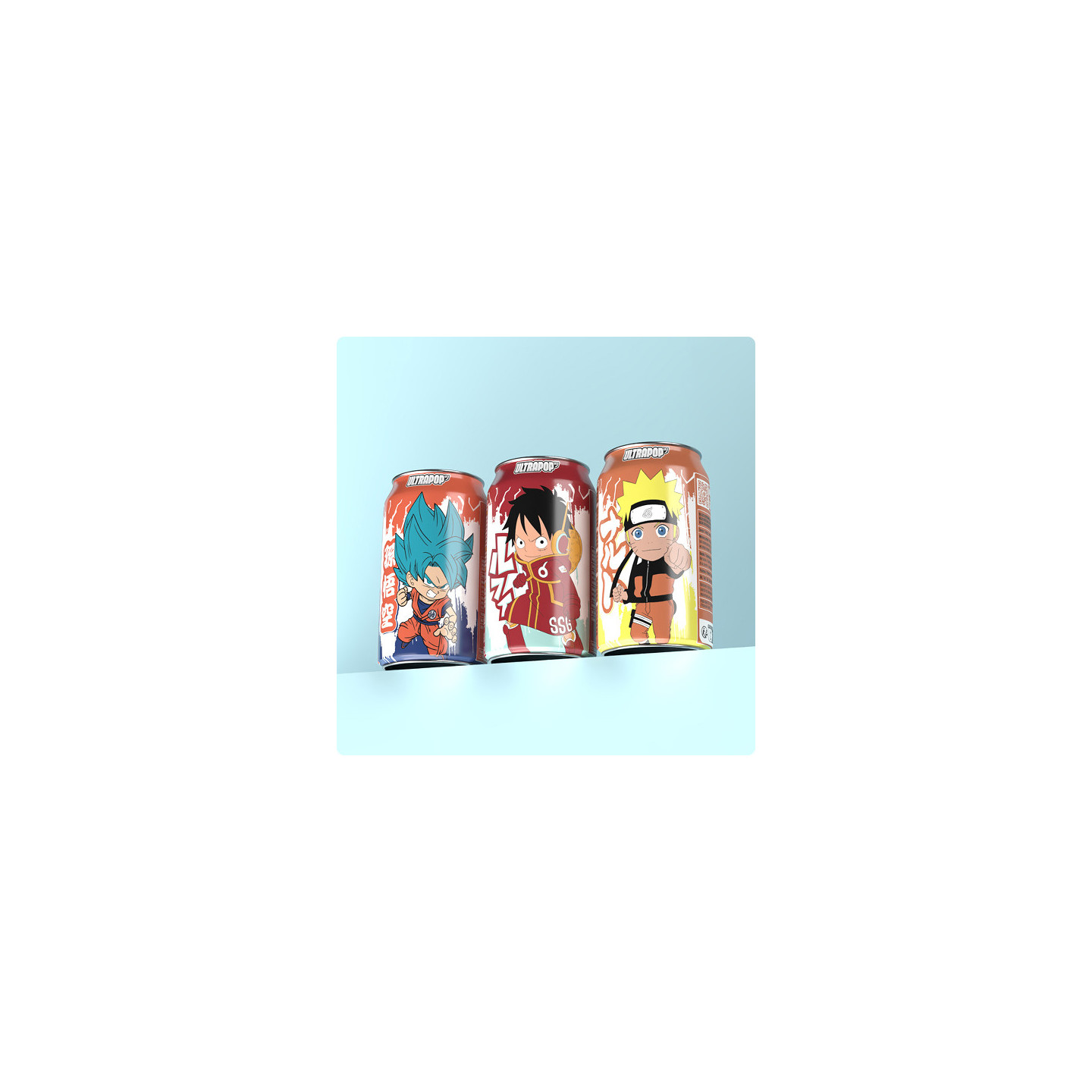 LUFFY - SODA FRAISE  & CITRON