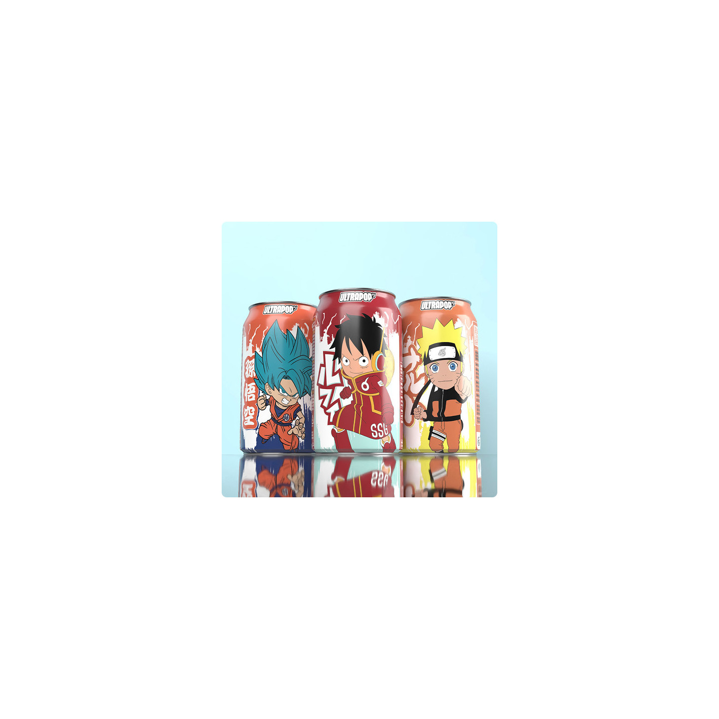 LUFFY - SODA FRAISE  & CITRON