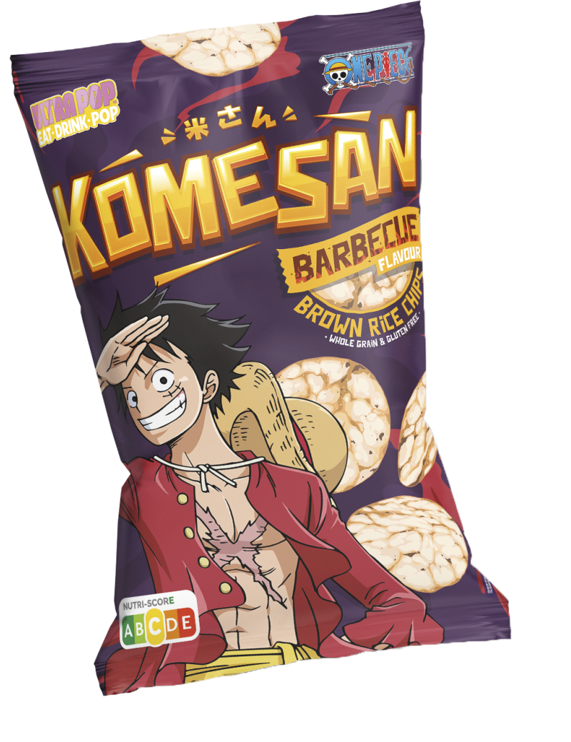 Luffy - Chips Saveur Barbecue [Komesan One Piece]