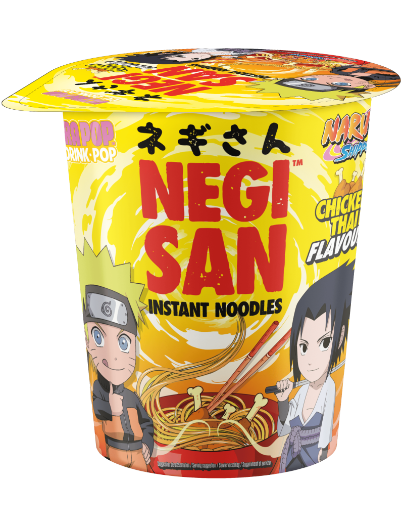 Cup Nouilles Instantanées Poulet -  Naruto / Sasuke [Negisan Naruto]