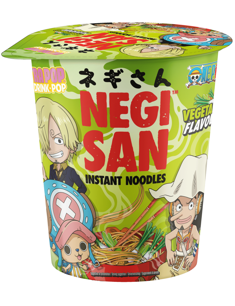 Cup Nouilles Instantanées Légumes -  Sanji / Chopper / Usopp [Negisan One Piece]