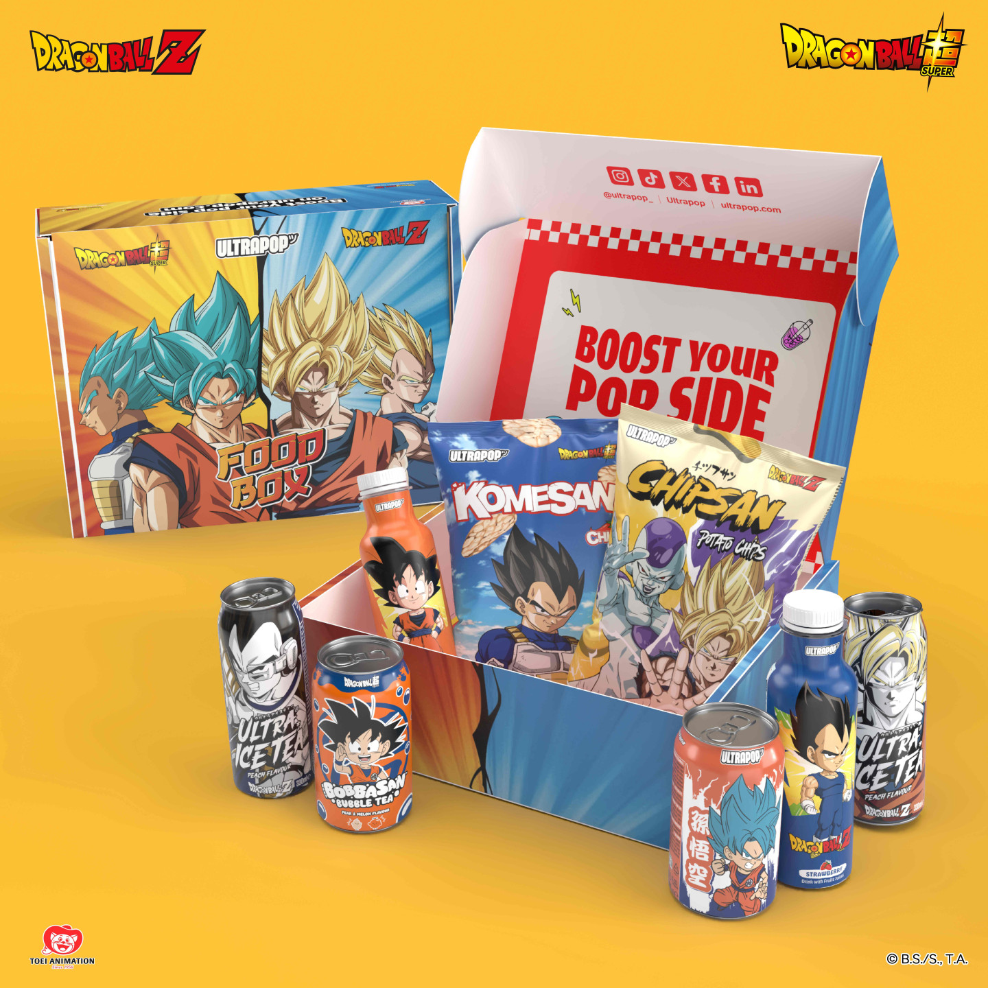 BOX BUNDLE - Food Box Dragon Ball Z & Dragon Ball Super