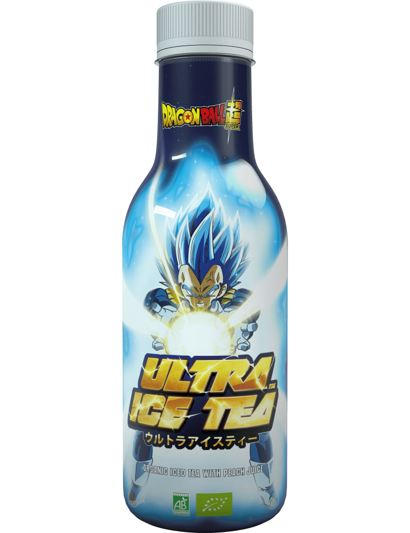 Vegeta - Thé Noir Pêche BIO [Ultra Ice Tea Dragon Ball Super]