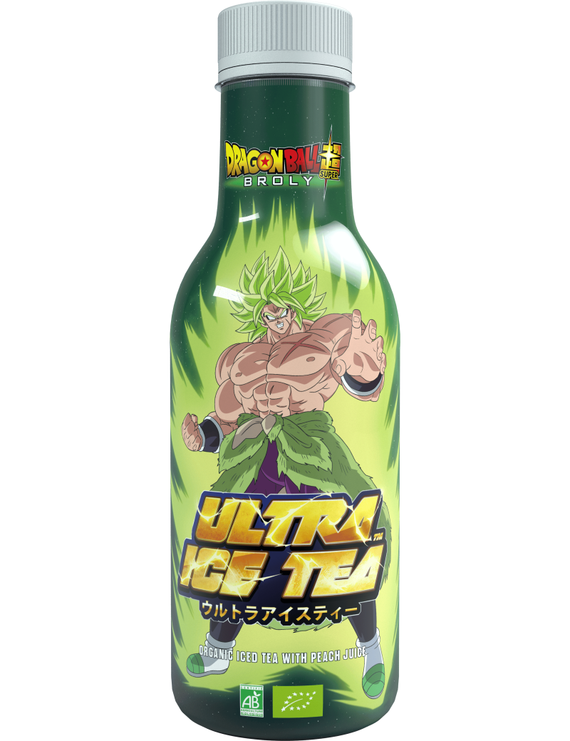 Broly - Thé Noir Pêche BIO [Ultra Ice Tea Dragon Ball Super]