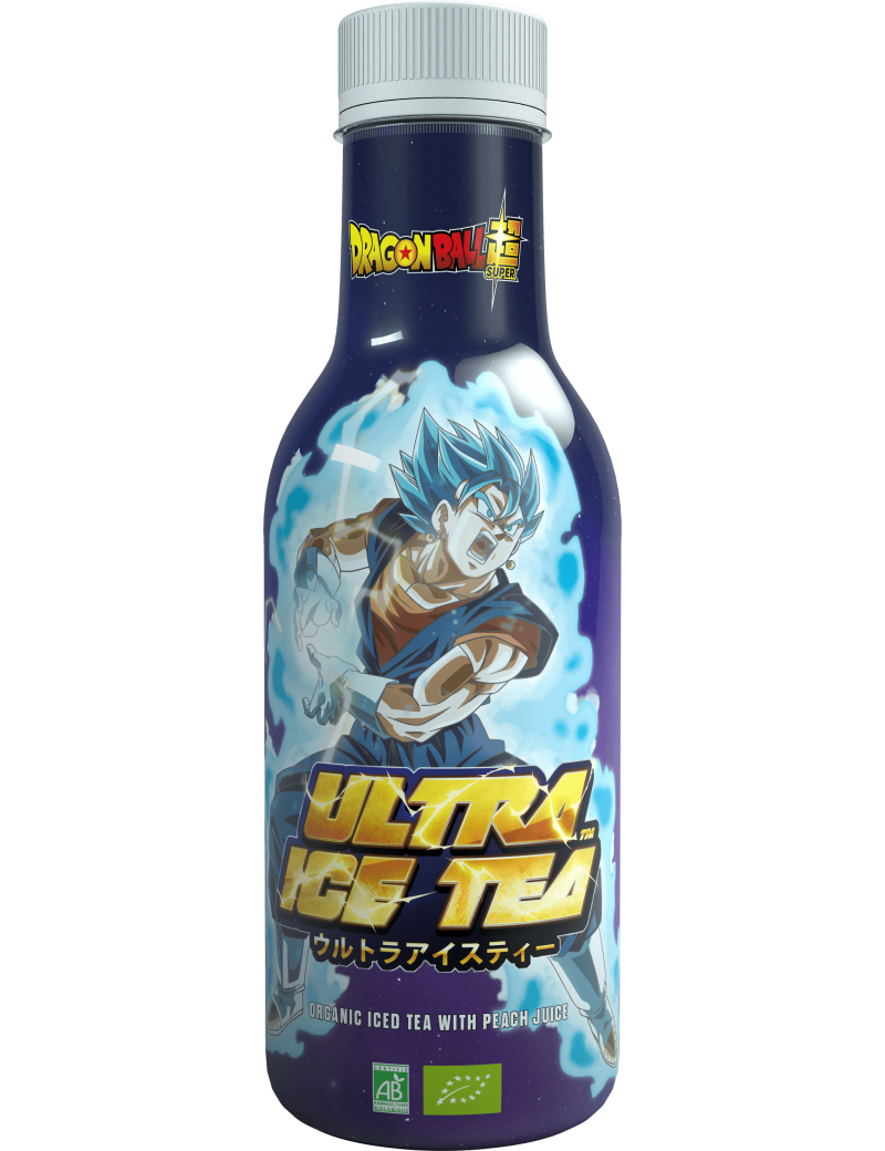 Vegeto - Thé Noir Pêche BIO [Ultra Ice Tea Dragon Ball Super]