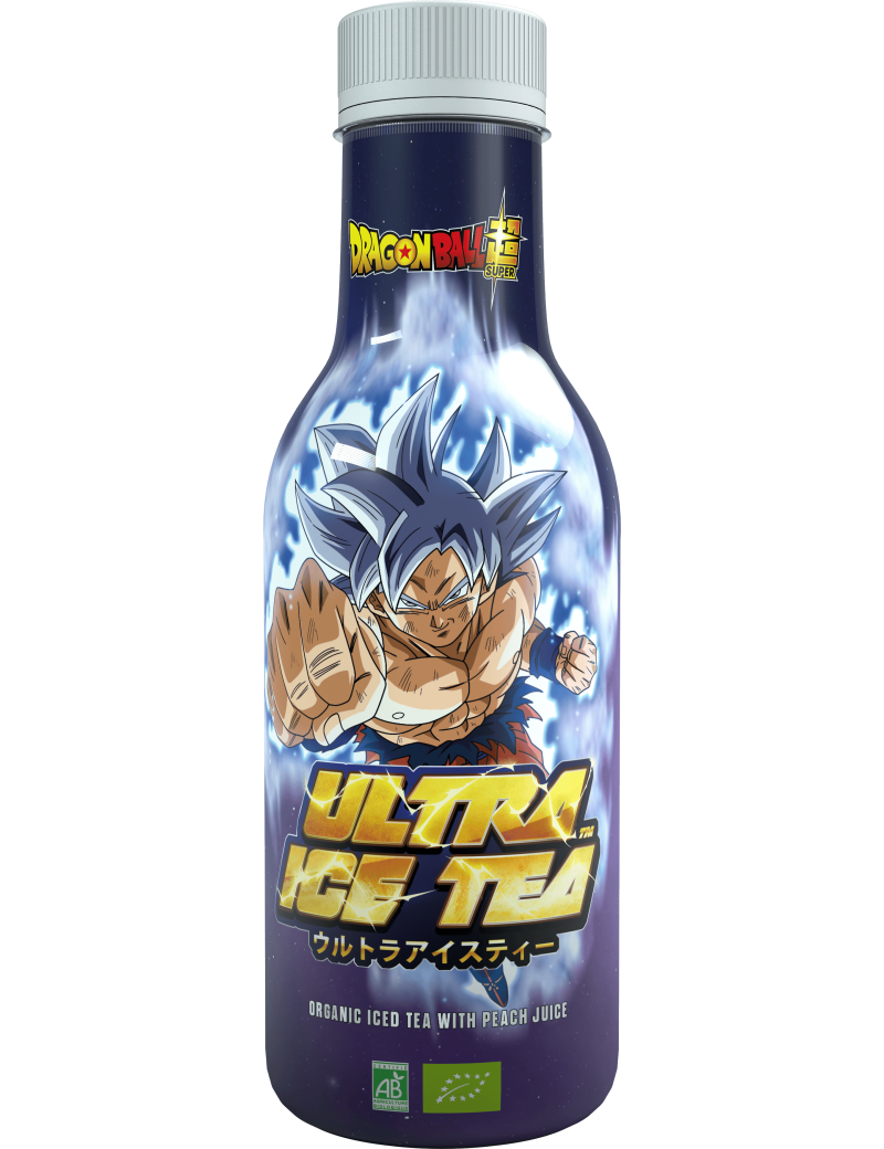 Super Goku - Thé Noir Pêche BIO [Ultra Ice Tea Dragon Ball Super]