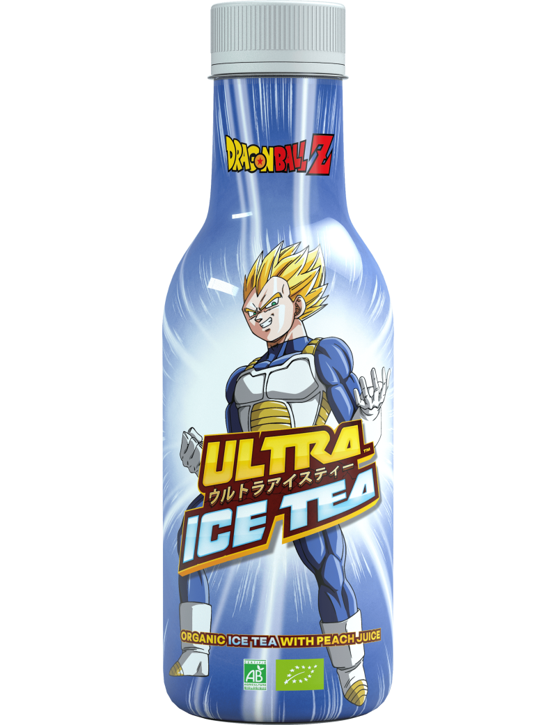 Vegeta - Thé Blanc Pêche BIO [Ultra Ice Tea Dragon Ball Z]