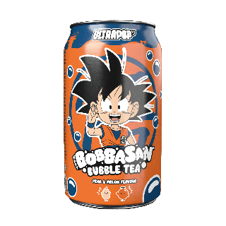 BOBBASAN - Goku - Dragon Ball Super - Bubble Tea Poire & Melon 32cL