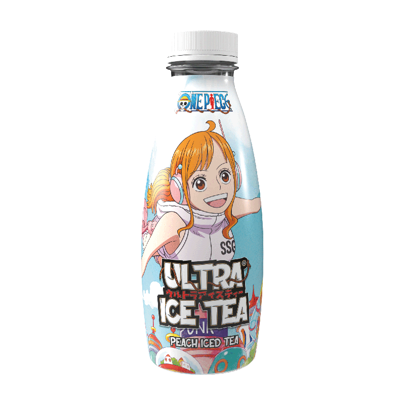 ULTRA ICE TEA - Nami - One Piece EggHead - Ice Tea Citron 50cL