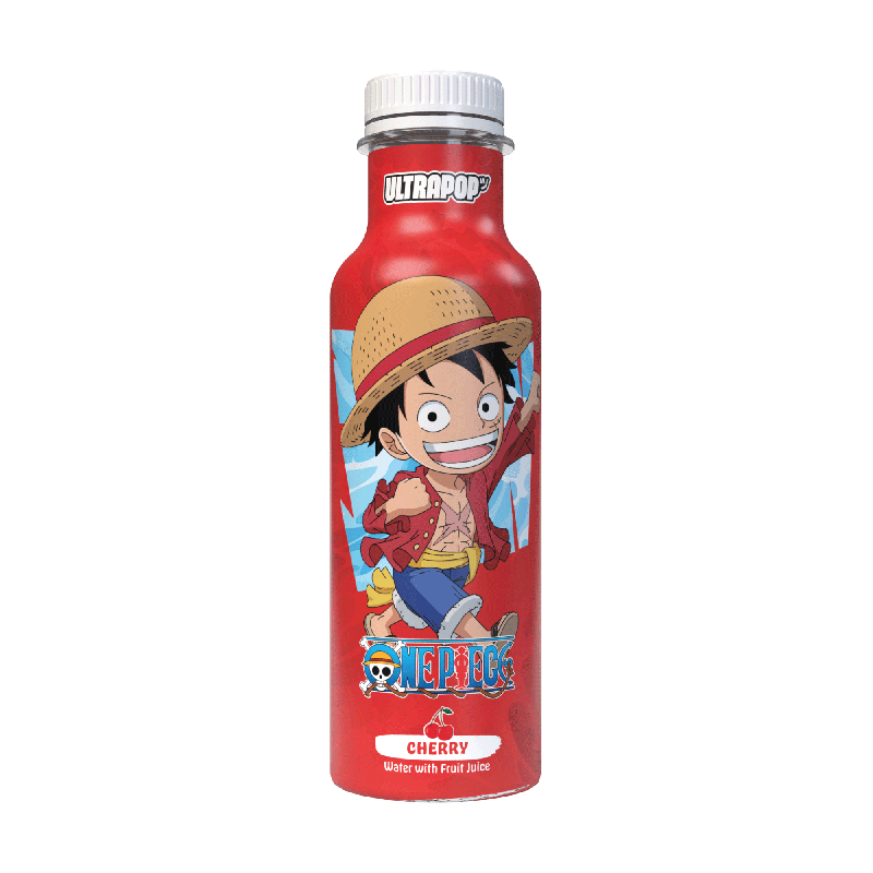 ULTRAPOP - One Piece - Luffy - Cerise 33cl