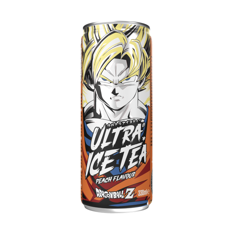 ULTRAPOP - Dragon Ball Z - Goku - Ice tea Pêche 33cl