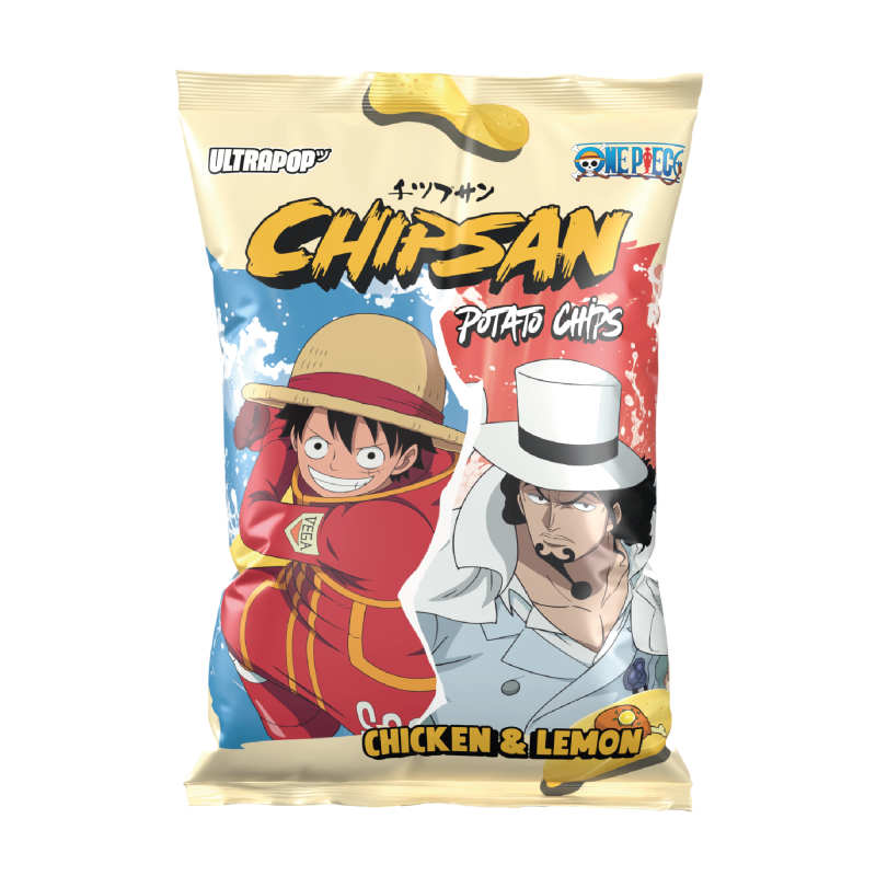 ULTRAPOP - One Piece - Luffy vs Lucci - Poulet & Citron 110g
